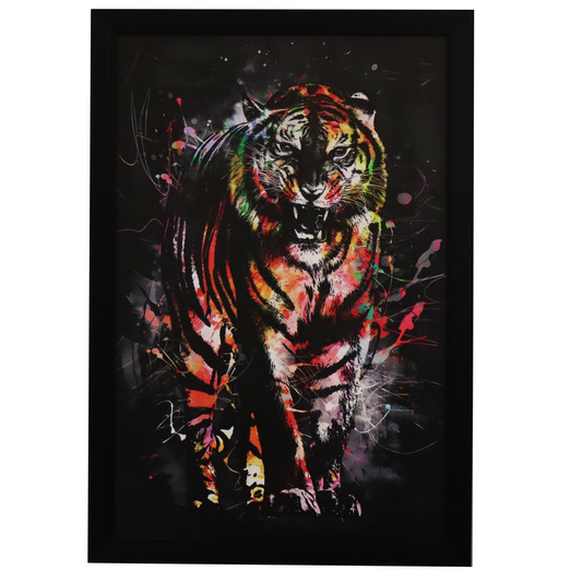 Colourful Abstract Tiger