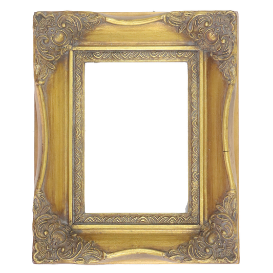 Gilt Ornate Gesso Frame 5in x 7in